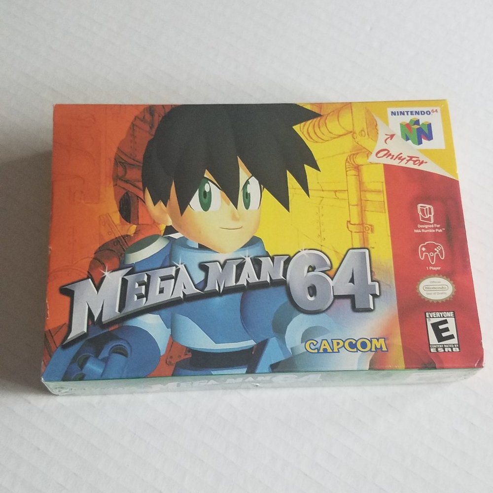 MEGAMAN 64 *BRAND NEW/FACTORY SEALED!* Amazing condition! (N64)